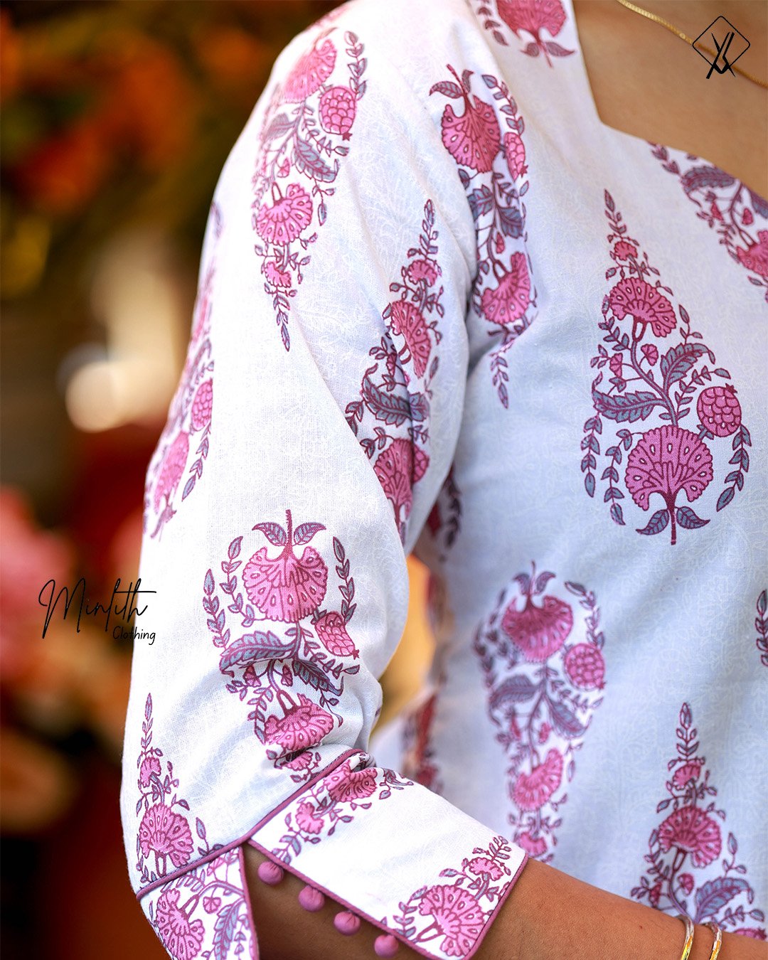 LILLY – Fresh Bloom Kurti Set - Image 4
