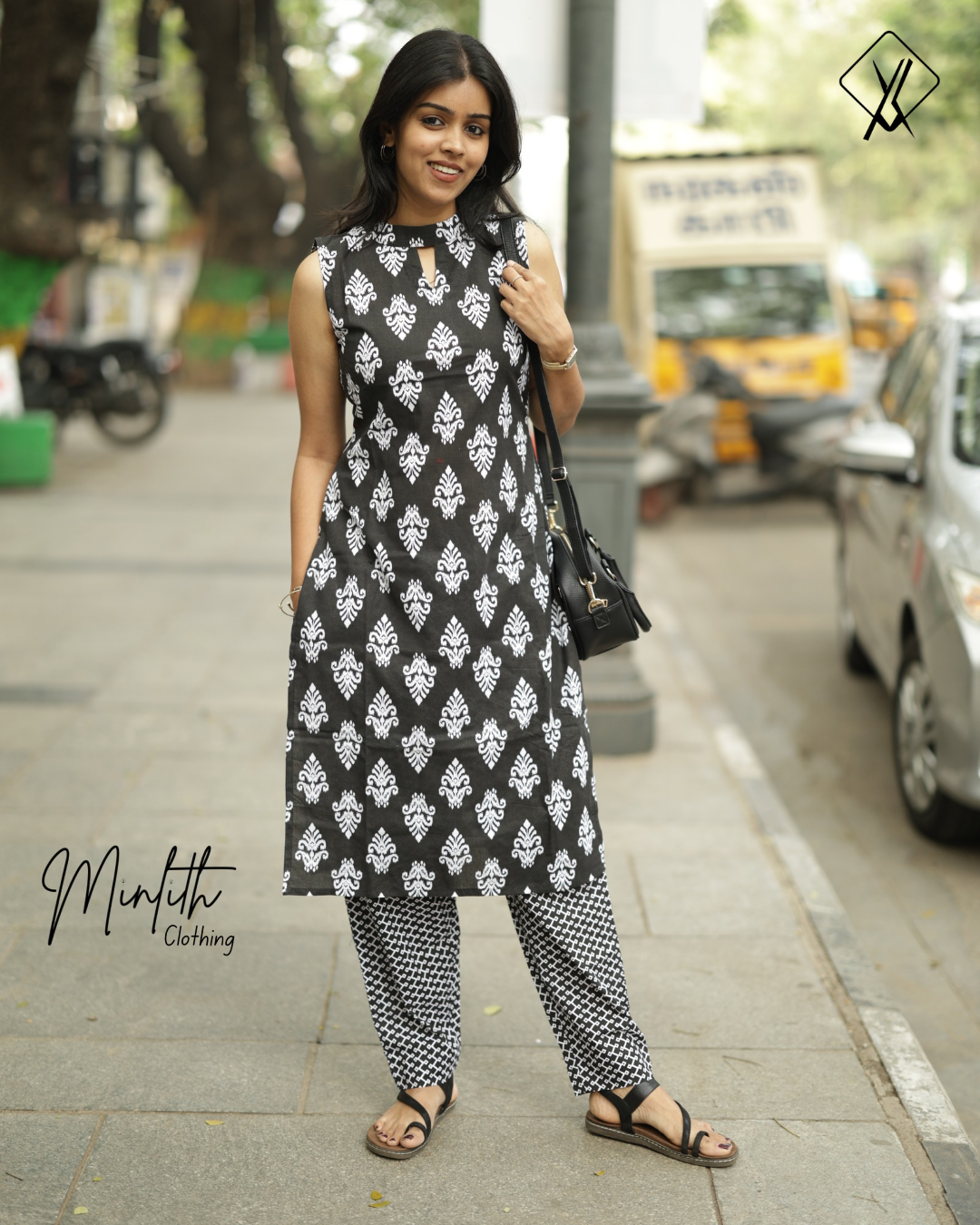 RIYA-Cotton Kurti Sleeveless