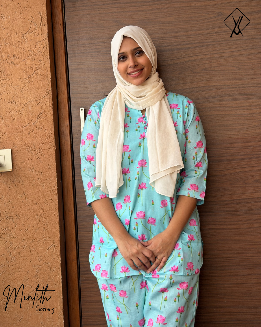 MELORA- Lotus Co-Ord Set