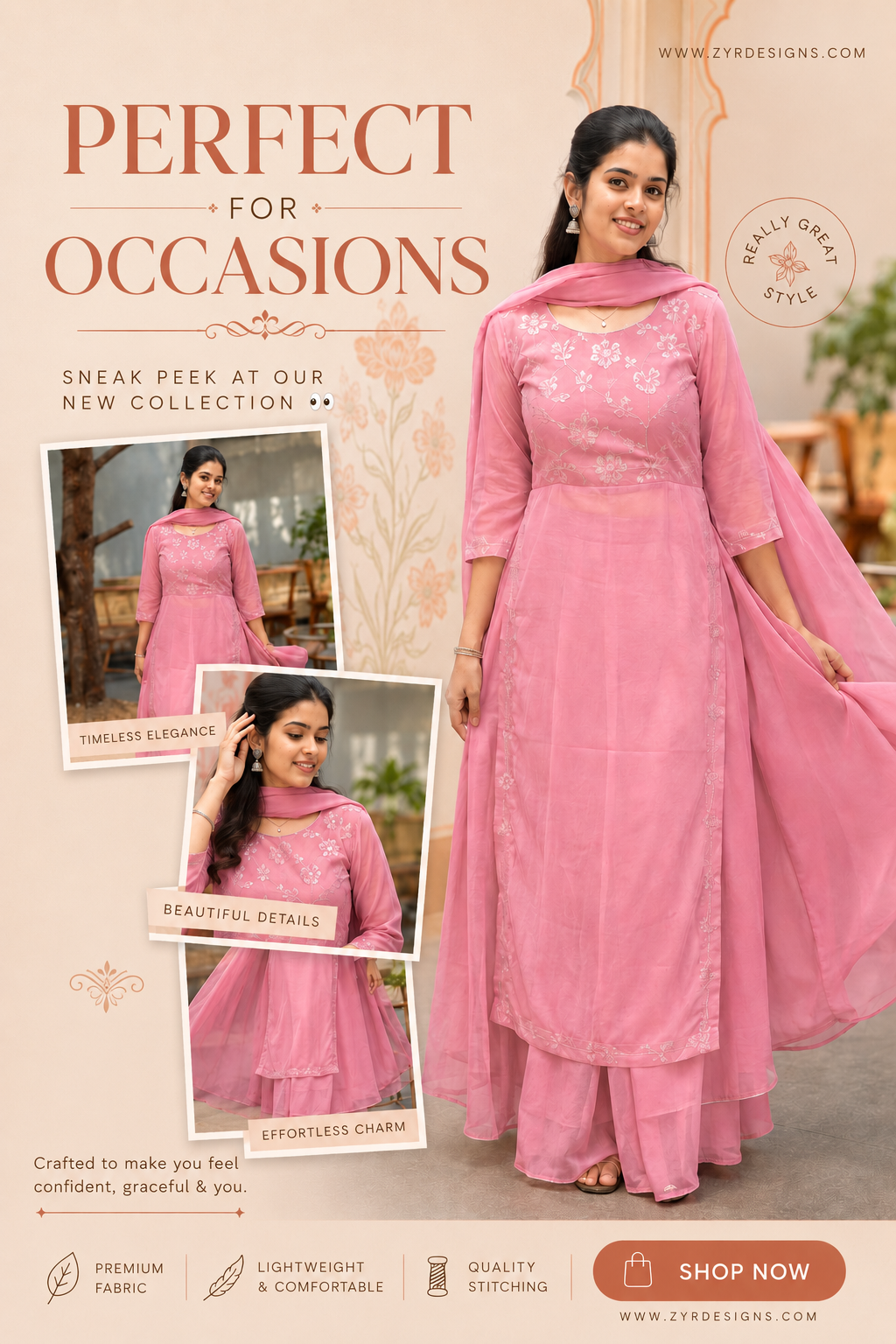 OCCASION WEAR AT ZYR